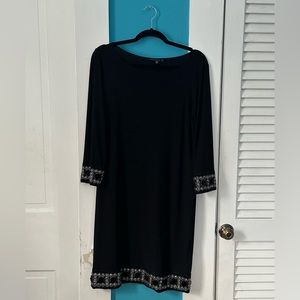 Amazing party dress! Tiana B. Brand-size 8.The detail in the cuff and bottom hem